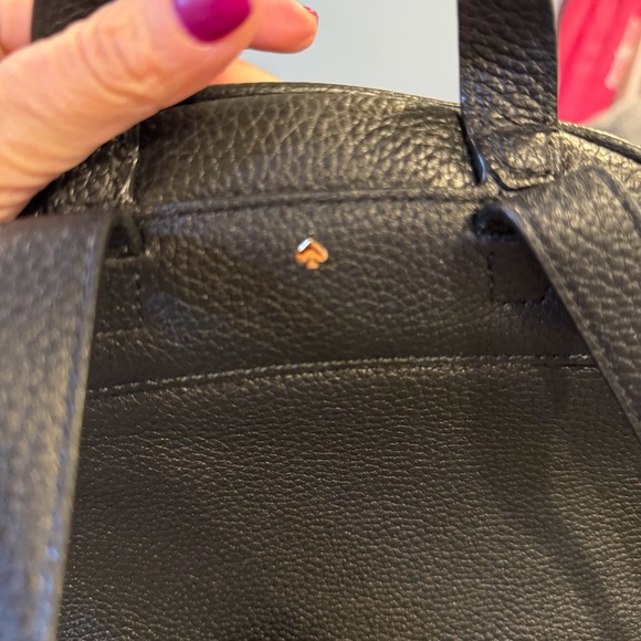 Kate Spade Black Backpack with Gold Accents main image 16